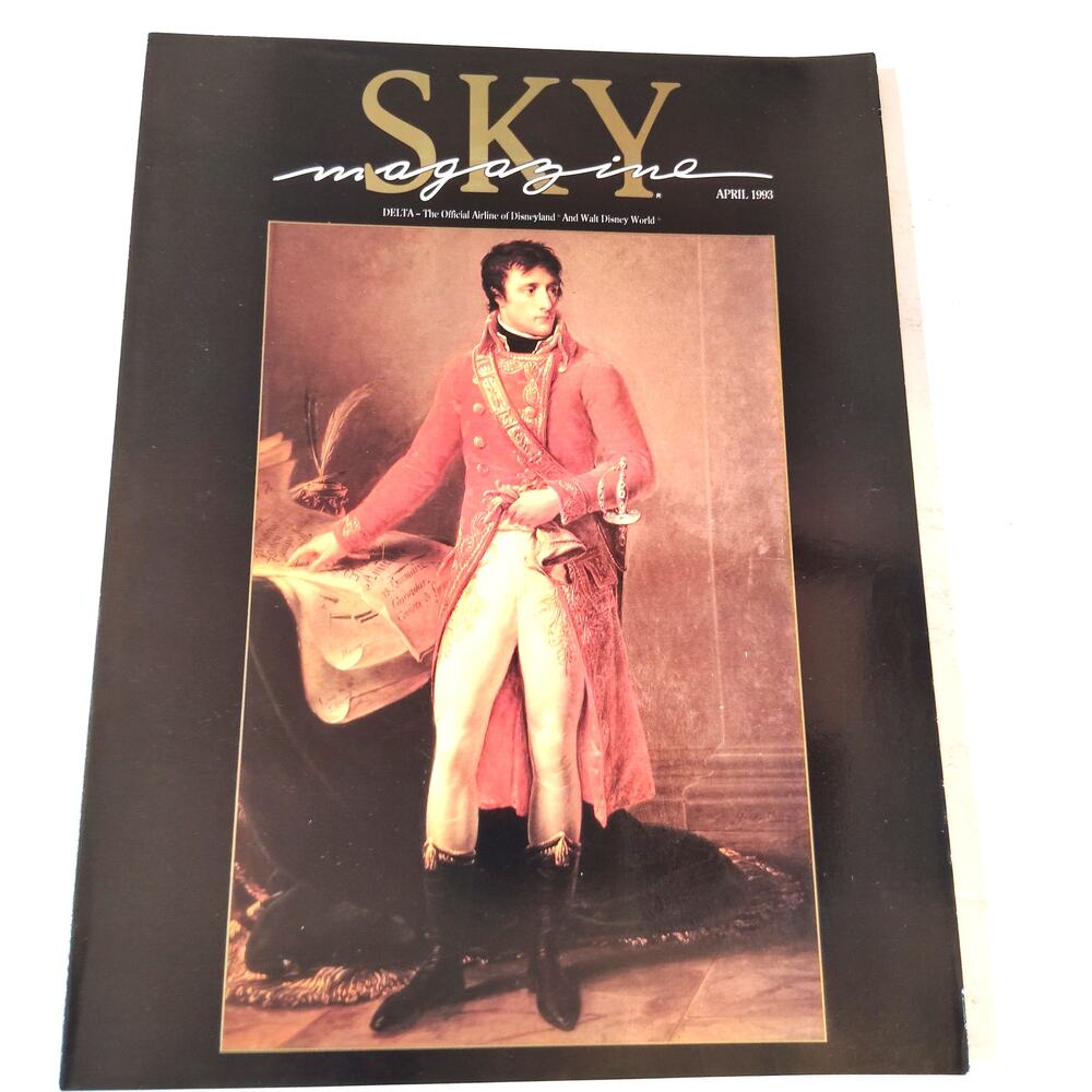 Delta SKY In-Flight Magazine April 1993 - Kentucky Derby Istanbul Napoleon